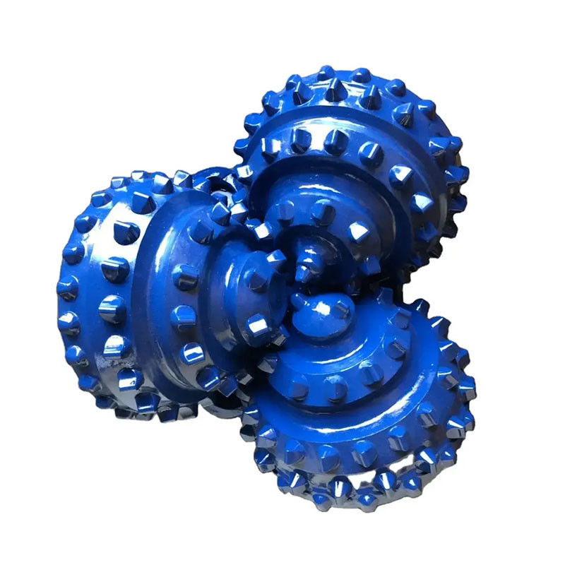 6 ((152.4mm) Karbid Malzemesi Tricone Rotary Drill Bitler Petrol ve Gaz Çekimi Kullanımı