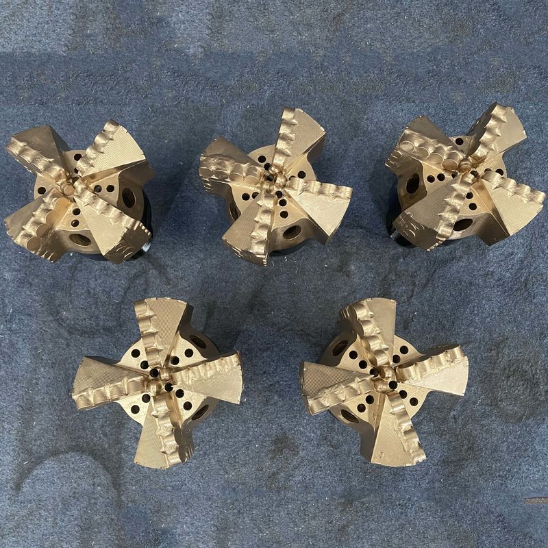 Gelişmiş alaşımla orta/sert oluşum sondajı için özelleştirilebilir çelik sürükleme parçaları