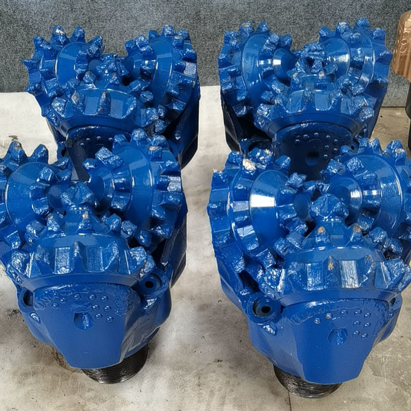 9 5/8 inç Karbid Roller Bearing Tricone Bit için Orta Sert Sıkıştırma Gücü Yapılarında