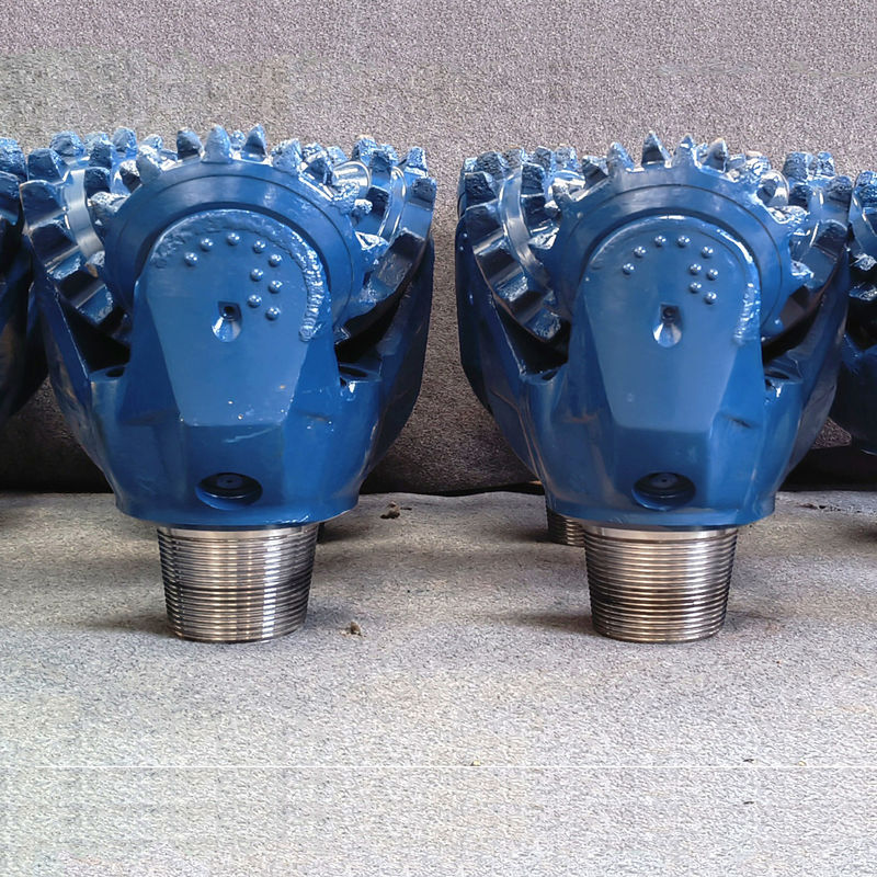 Orta sert oluşumlar için kauçuk mühürlü üçli konili değirmen dişi matkapları