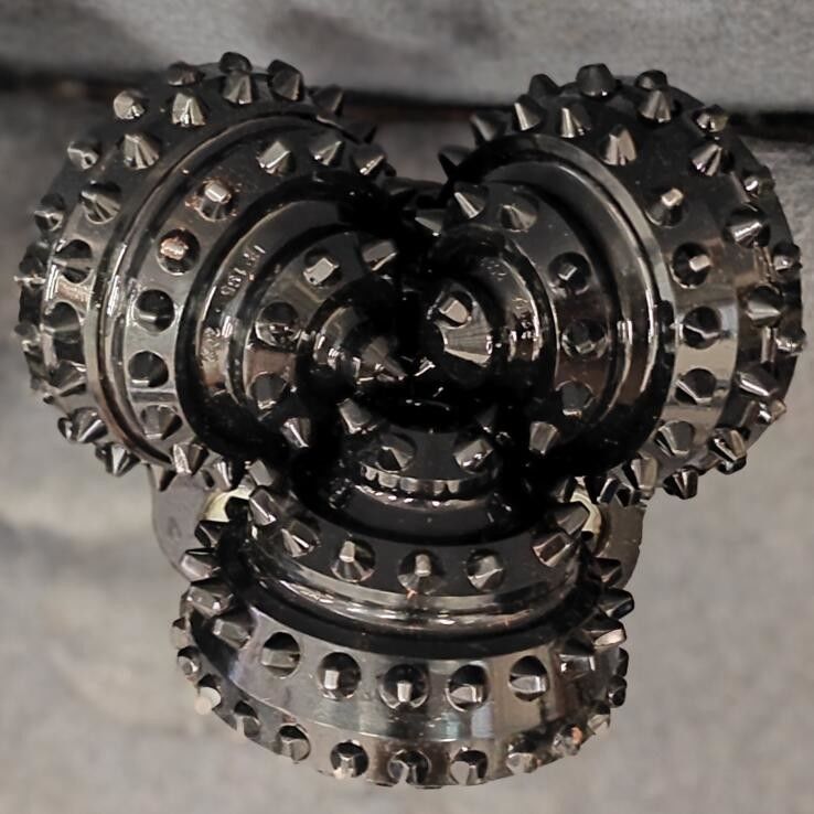 İnşaat İşleri için Döner Konus Tricone Bitler Fil 2 Tipi 3/8 Reg To 7 5/8 Reg