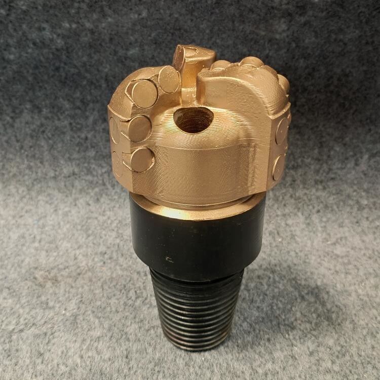 Elmas 98mm 3 Blade Pdc Arc Angle Drill Bit Su Kuyuları için Kömür Madenleri