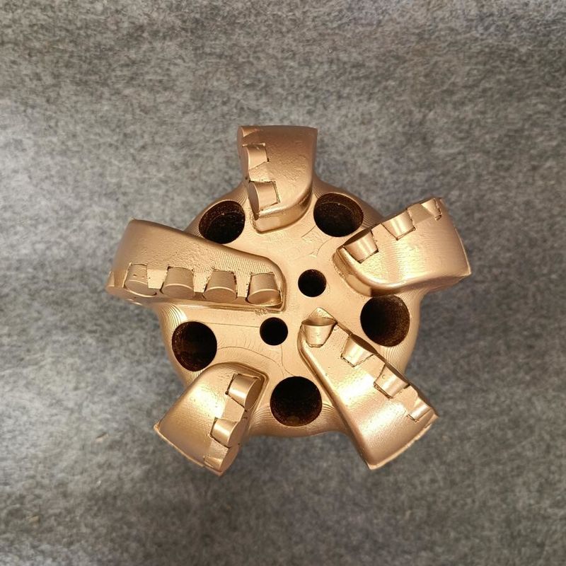 Elmas 98mm 3 Blade Pdc Arc Angle Drill Bit Su Kuyuları için Kömür Madenleri