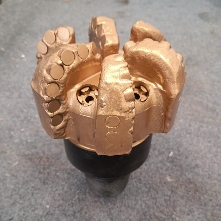 Elmas 98mm 3 Blade Pdc Arc Angle Drill Bit Su Kuyuları için Kömür Madenleri