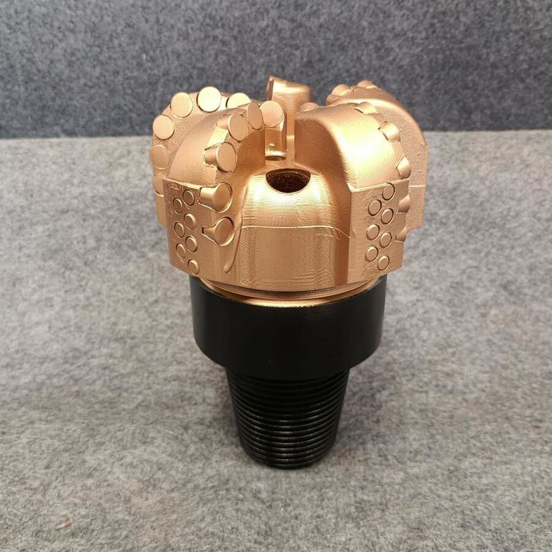 Elmas 98mm 3 Blade Pdc Arc Angle Drill Bit Su Kuyuları için Kömür Madenleri